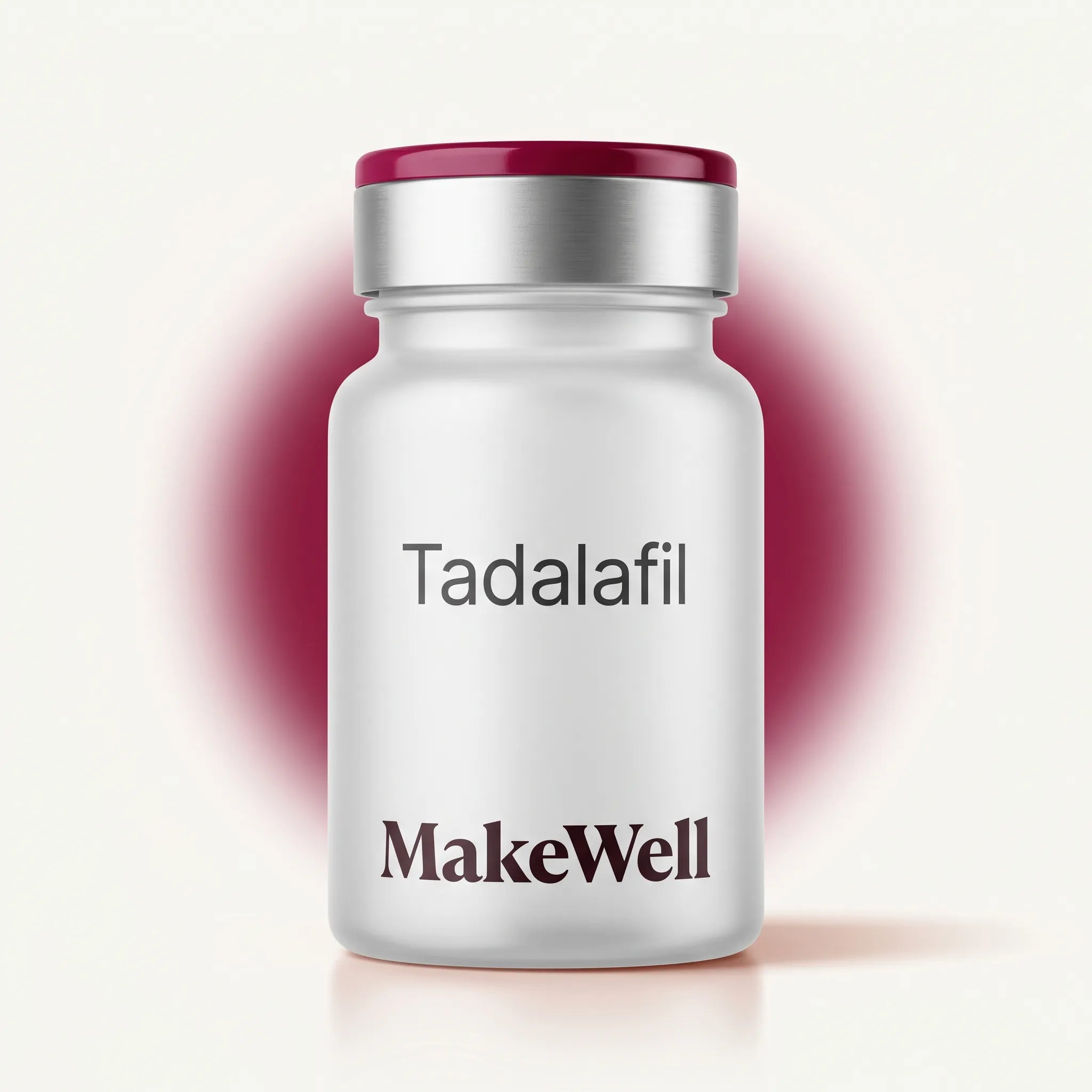 Low-Dose Tadalafil (Daily) pill bottle - MakeWell